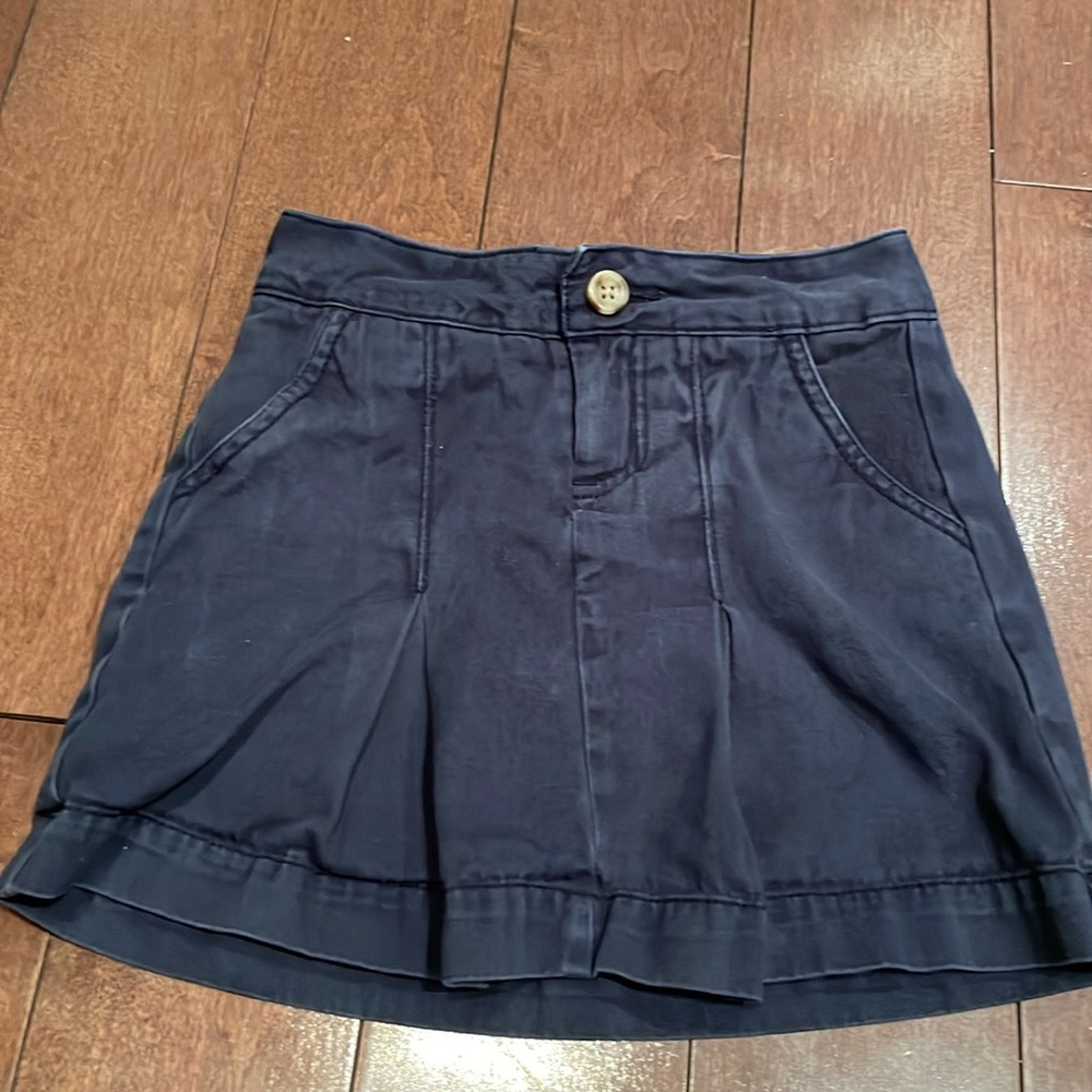 Navy Skort